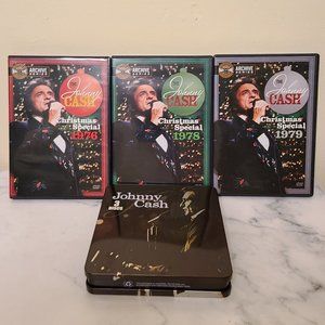 Johnny Cash Christmas Special DVDs & Most Famous Hits CDs